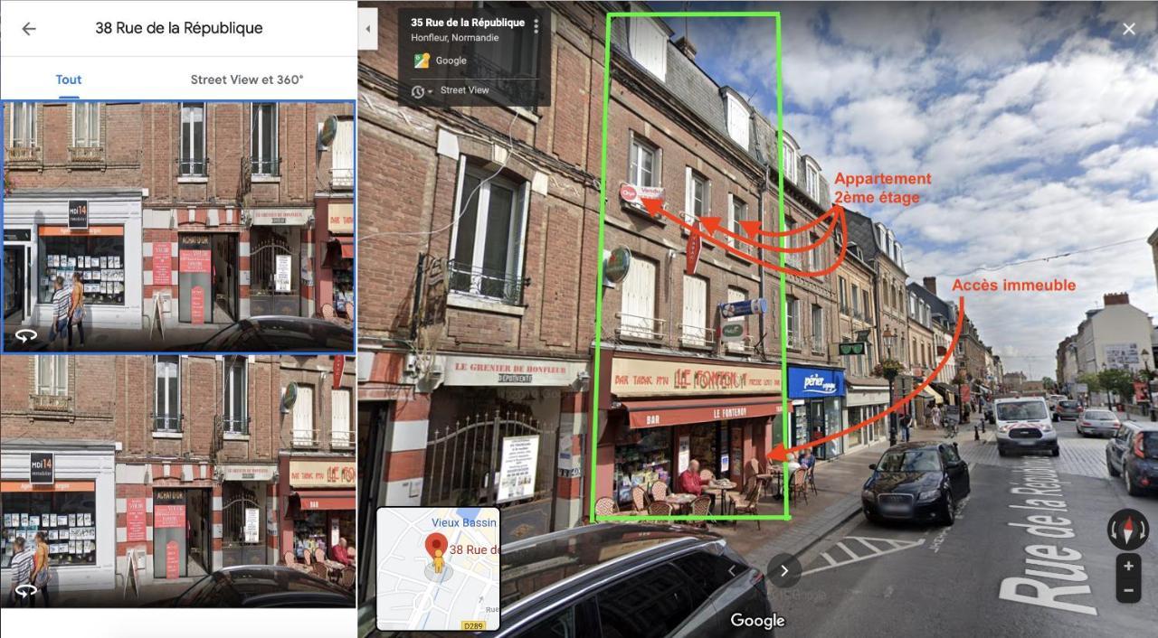 Appartement T2 Cosy Honfleur Citystay Coeur Honfleur Netflix Wifi Exterior foto